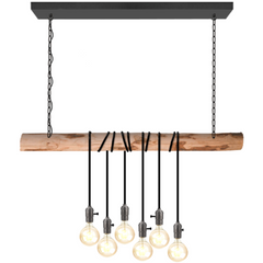 Boomstam lamp textielsnoer Boomstam lamp textielsnoer
