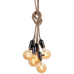 Touwlamp bundel jute