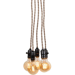 Touwlamp bundel jute