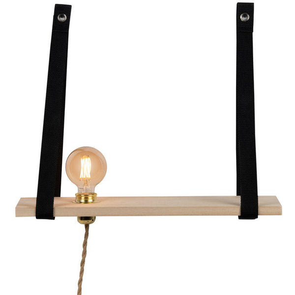 Wandplank met straps